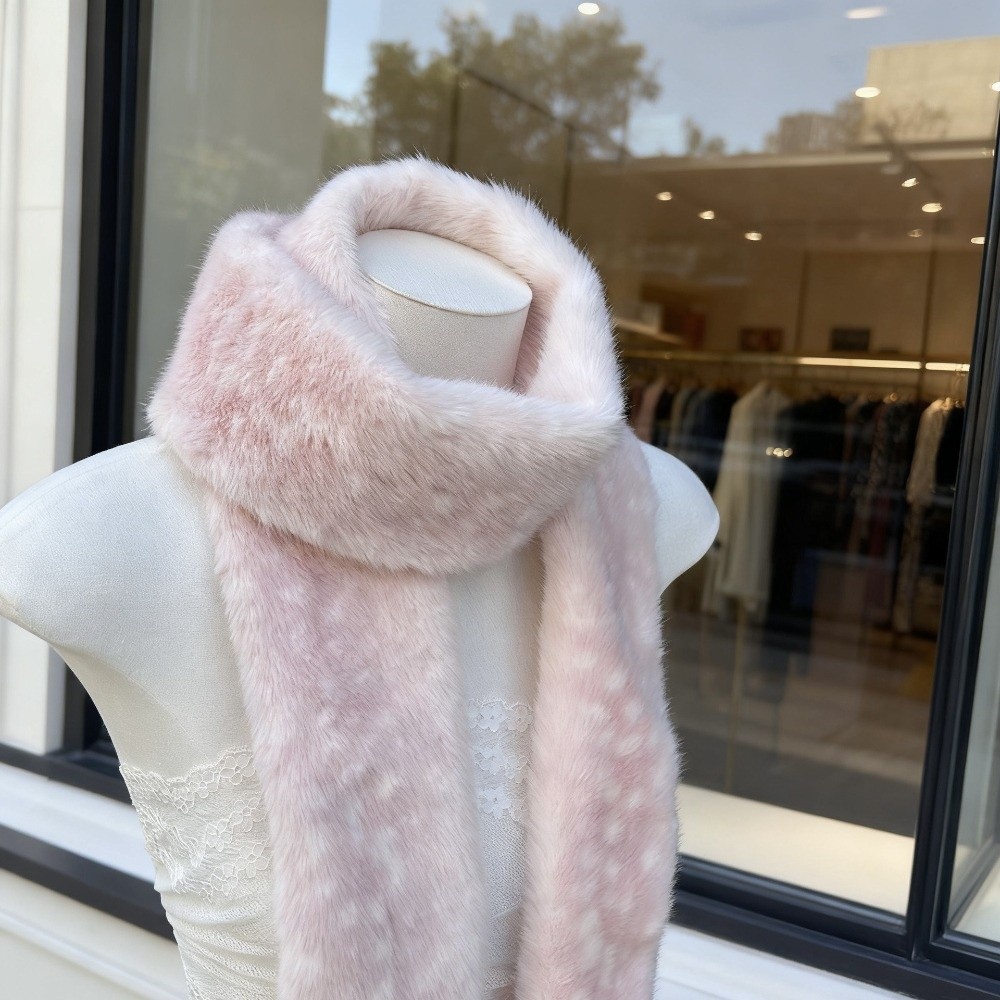 Cute Deer Print Scarf Winter W - đánh giá và giá Earmuffs Foldable