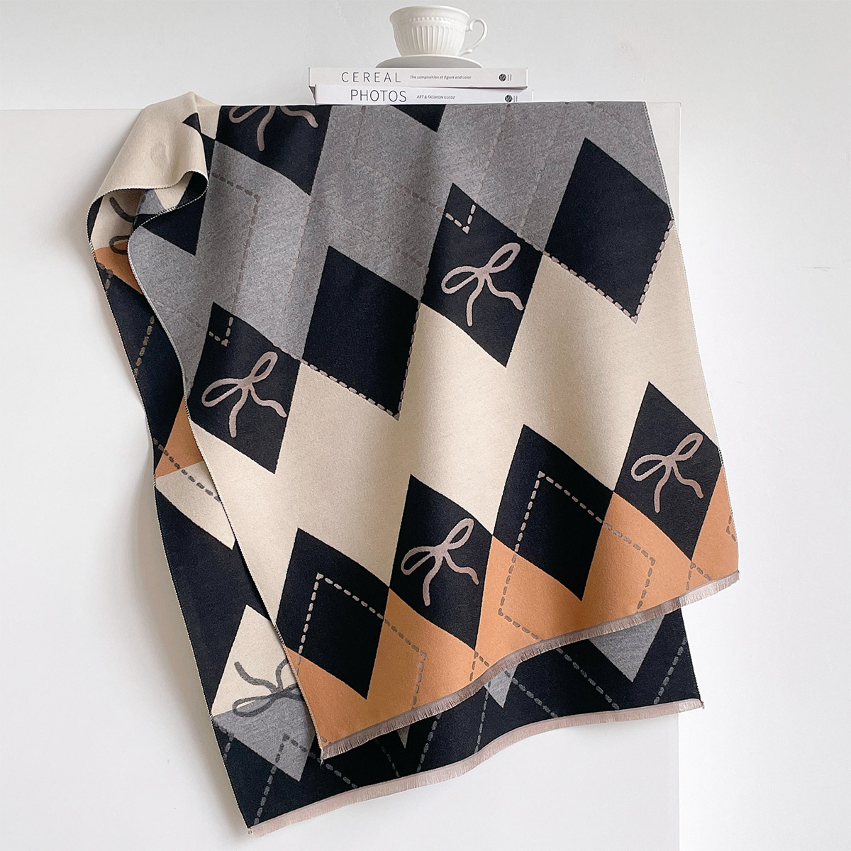 Women Imitation Cashmere Scarf - đánh giá và giá Cashmere Pashmina Wrap
