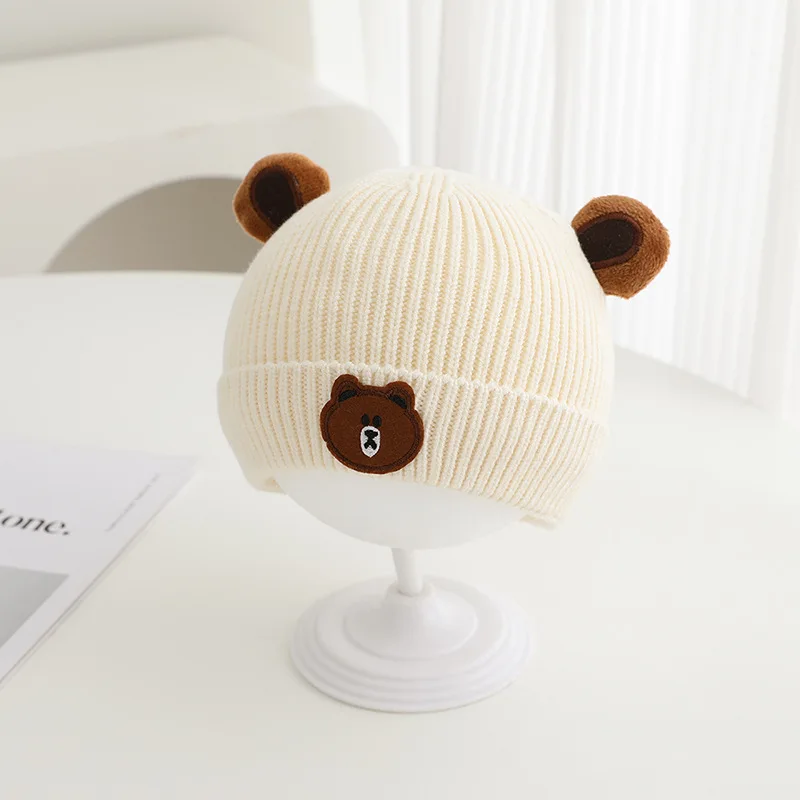 Baby Winter Hat 46-50cm 6 Mont - đánh giá và giá Knit Beanie Hat Warm