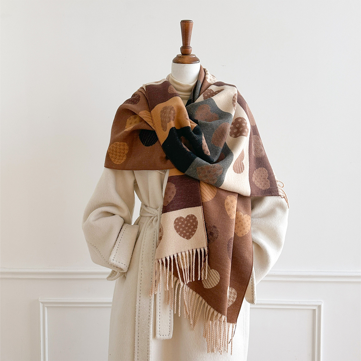 Women Imitation Cashmere Scarf - đánh giá và giá Cashmere Pashmina Wrap