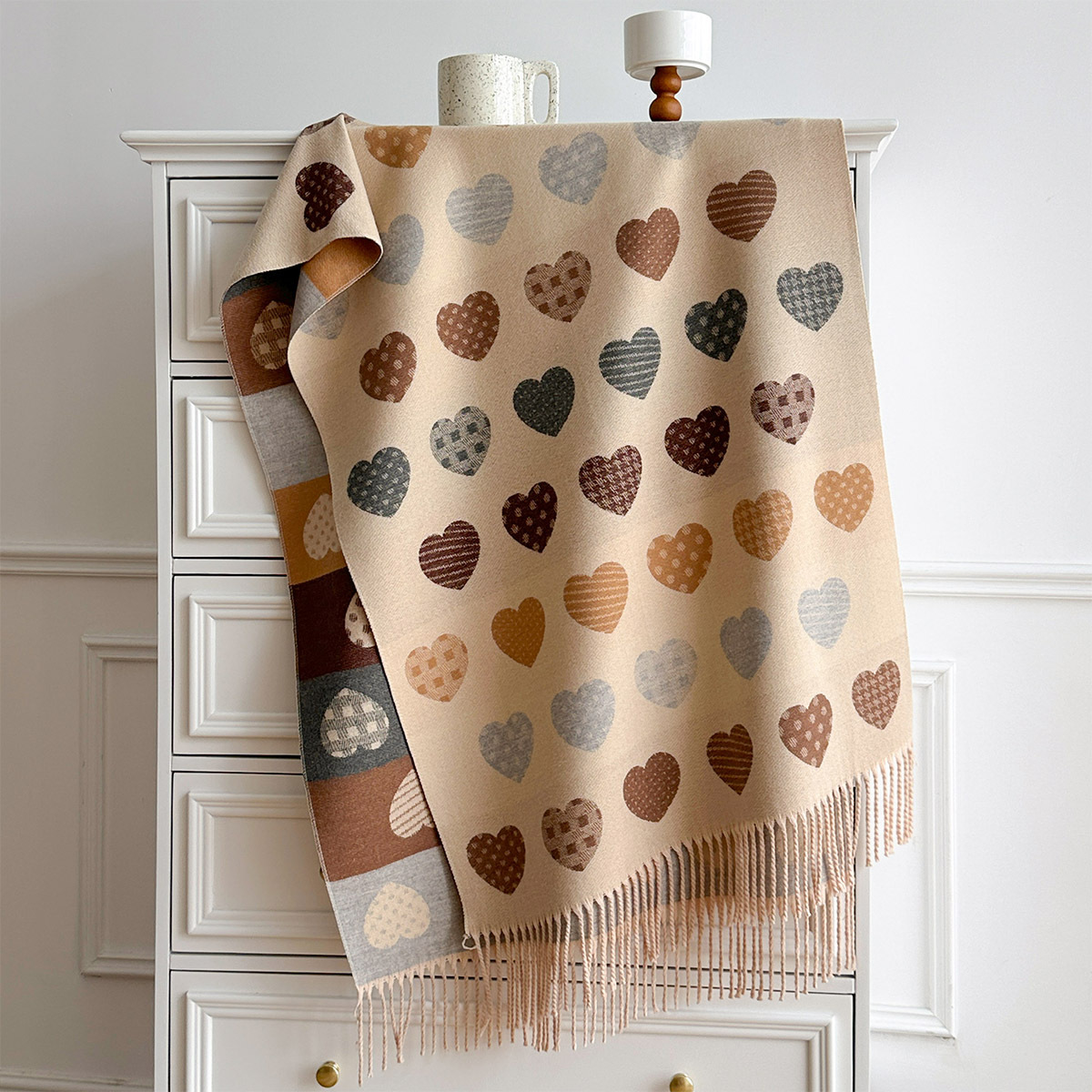 Women Imitation Cashmere Scarf - đánh giá và giá Cashmere Pashmina Wrap