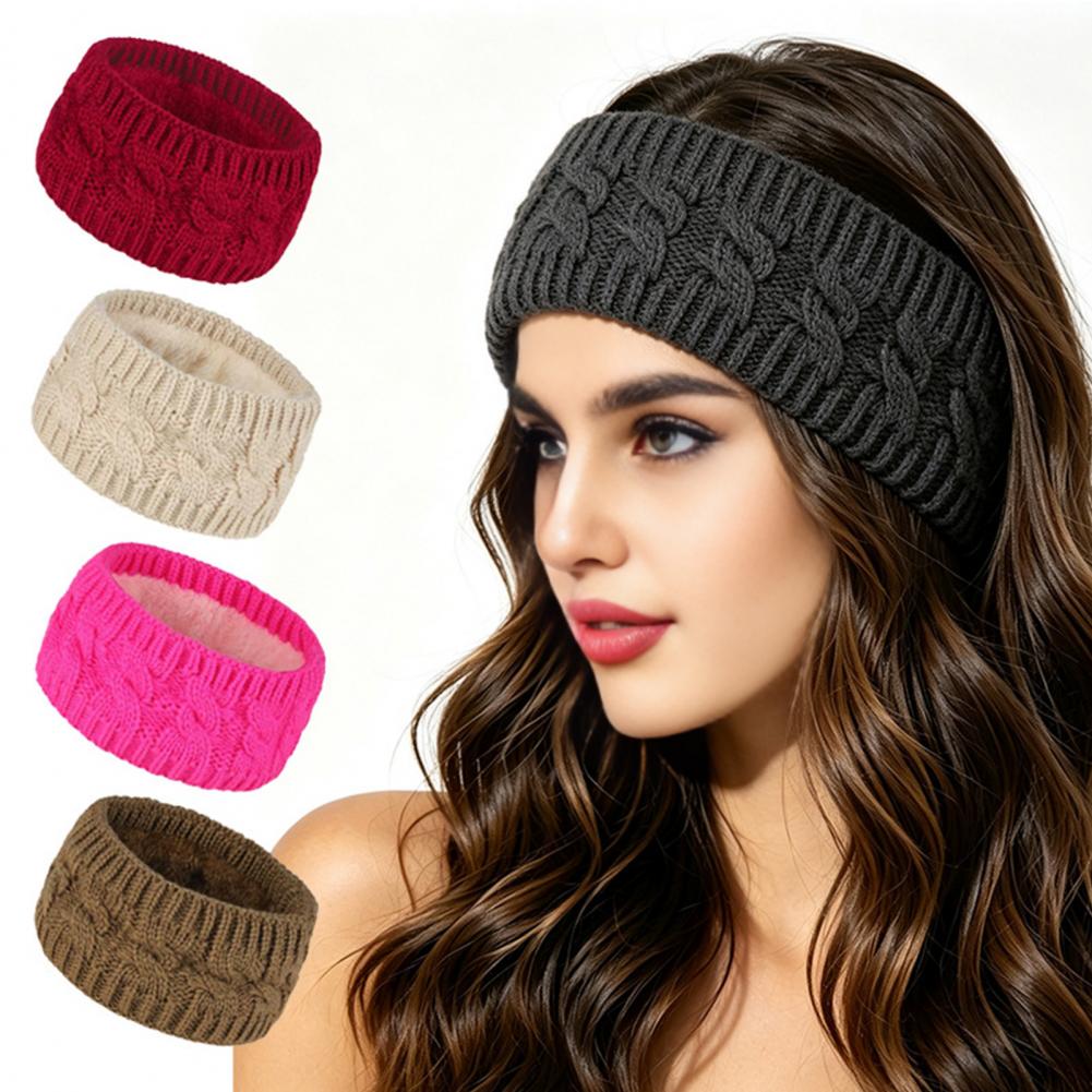 Winter Knitted Headband for Wo - đánh giá và giá Fleece Ear Warmer Band