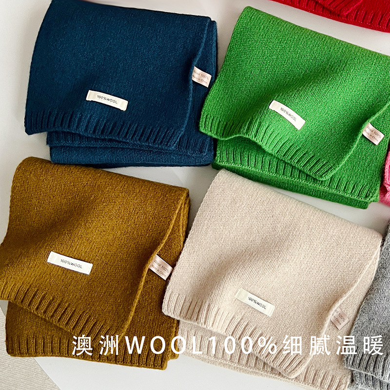 Selected Australian Pure Cotto - đánh giá và giá Wool Scarf Men