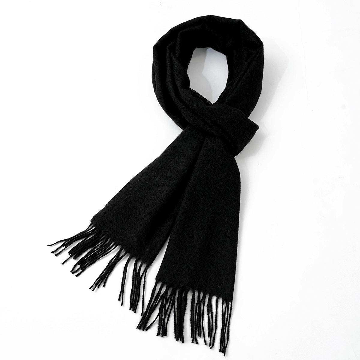 Men's Solid Color Imitation Ca - đánh giá và giá Wool Scarf Men