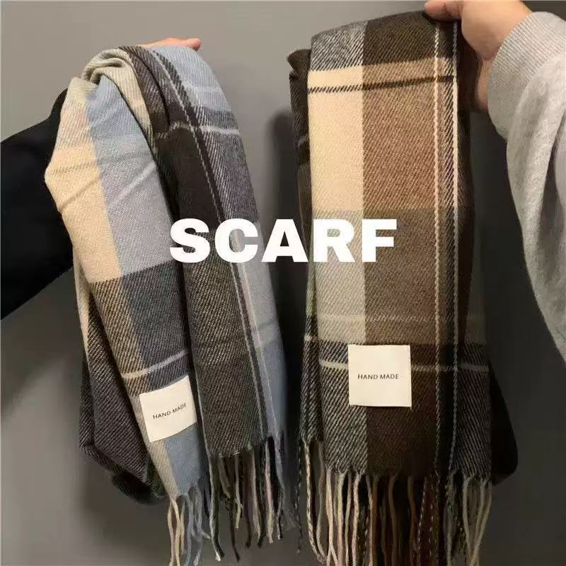 1 pc Fashionable and warm Brit - đánh giá và giá Wool Scarf Men